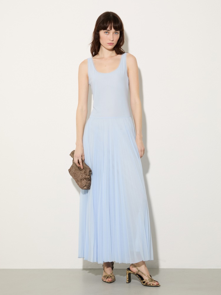 Pleated jersey long dress - MAX&Co. - 4