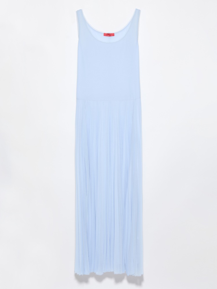 Pleated jersey long dress - MAX&Co. - 5