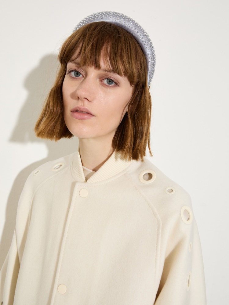 Serre-tête en satin avec strass - MAX&Co. - 3