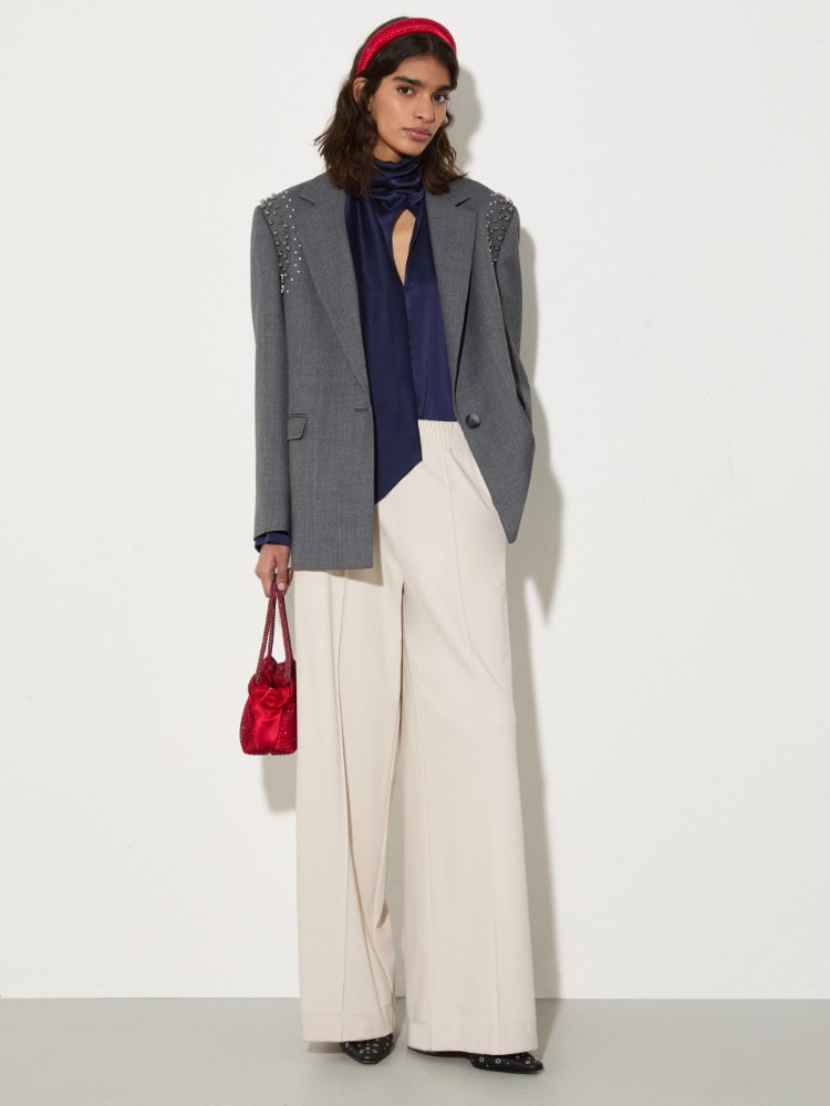 Serre-tête en satin avec strass - MAX&Co. - 4