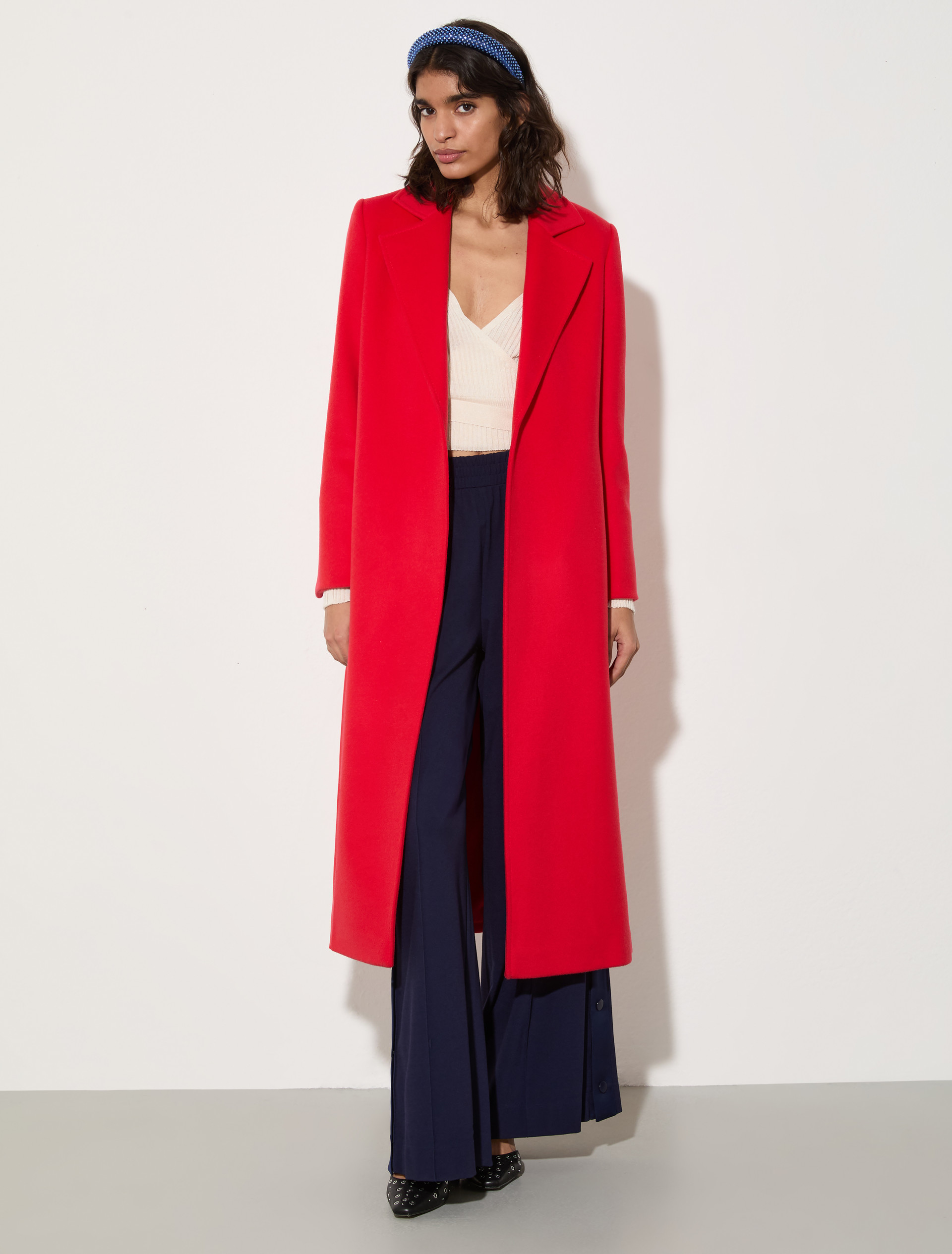 Serre-tête en satin avec strass, bleu | MAX&Co. Serre-tête en satin avec strass - BLEU - MAX&Co. - 4