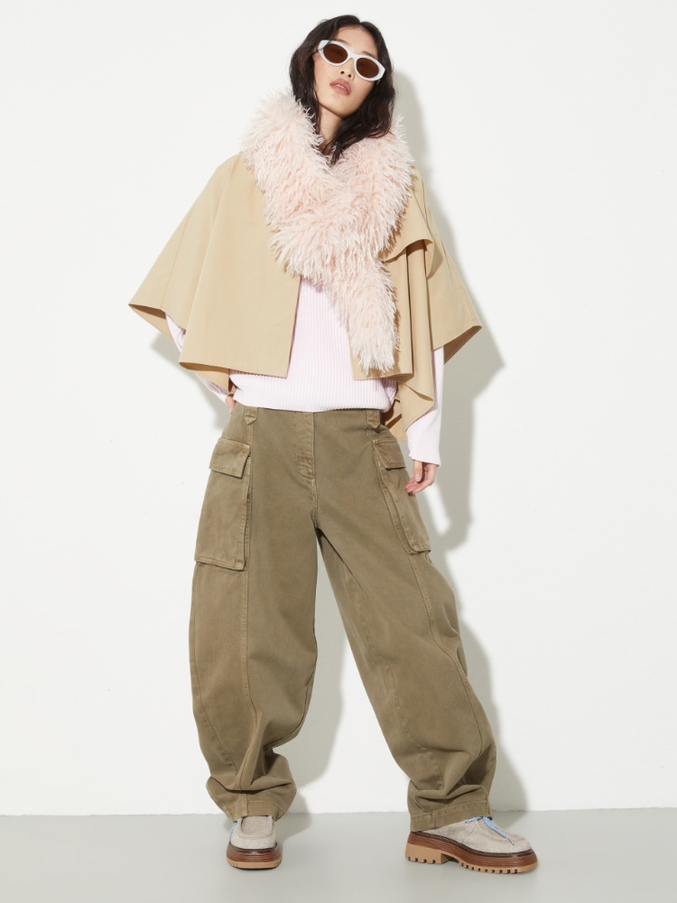 Water-repellent cotton cape - MAX&Co. - 4