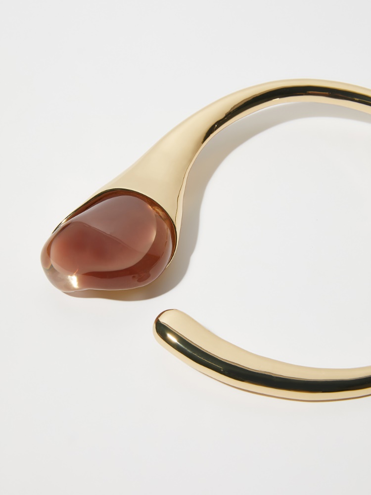 Tour de cou en métal et résine - MAX&Co. - 2