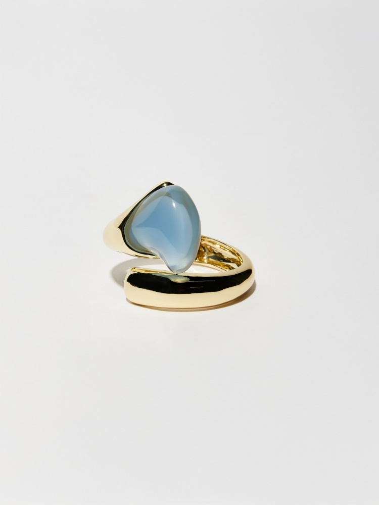 Metal and resin bracelet - SKY-BLUE - MAX&Co.