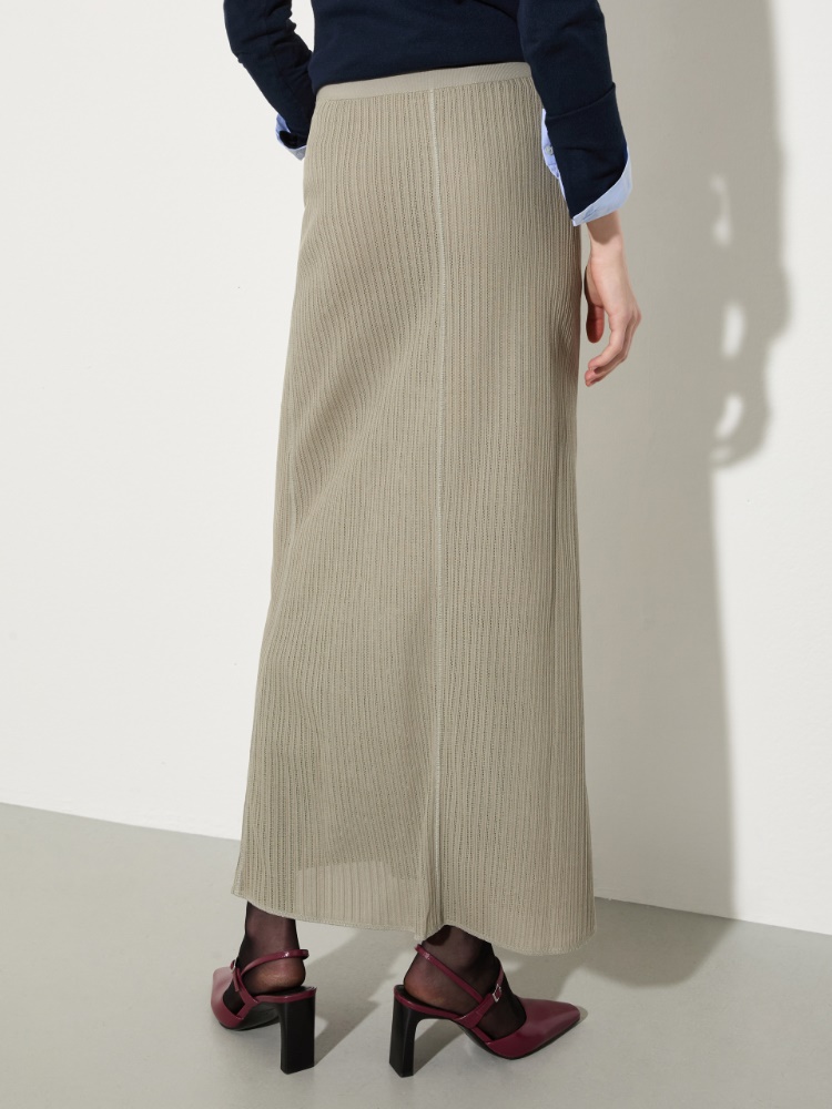Textured jersey maxi skirt - MAX&Co. - 2