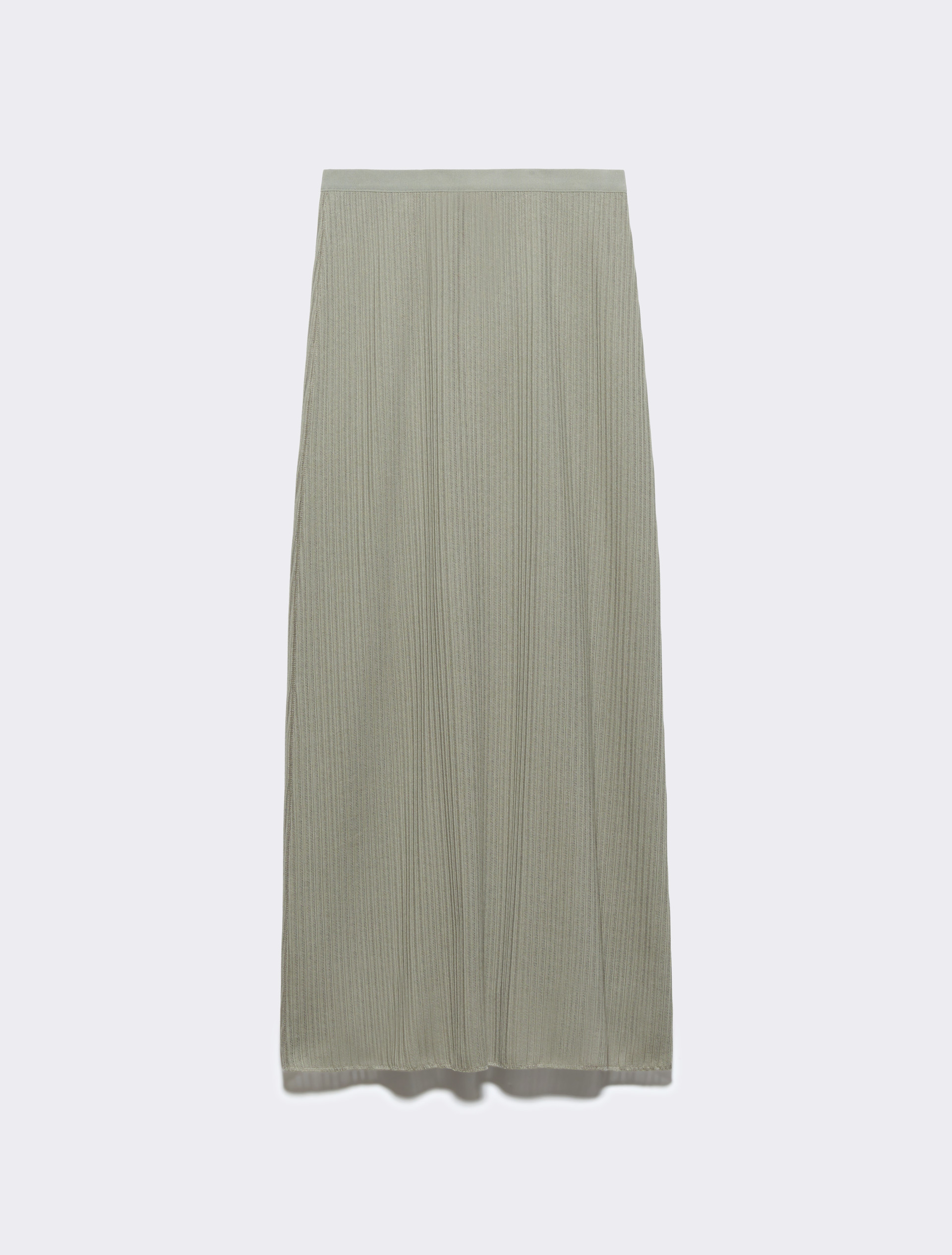 Strukturierter Maxi-Rock aus Jersey, salbei | MAX&Co. Strukturierter Maxi-Rock aus Jersey - SALBEI - MAX&Co. - 5