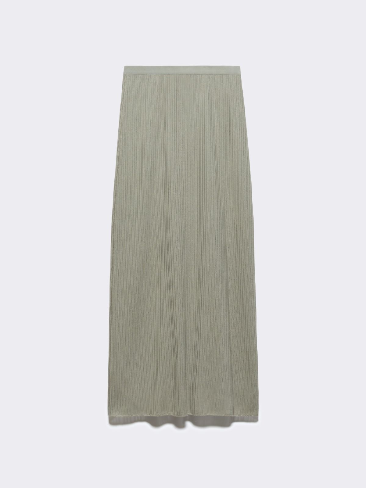 Strukturierter Maxi-Rock aus Jersey, salbei | MAX&Co. Strukturierter Maxi-Rock aus Jersey - SALBEI - MAX&Co. - 5