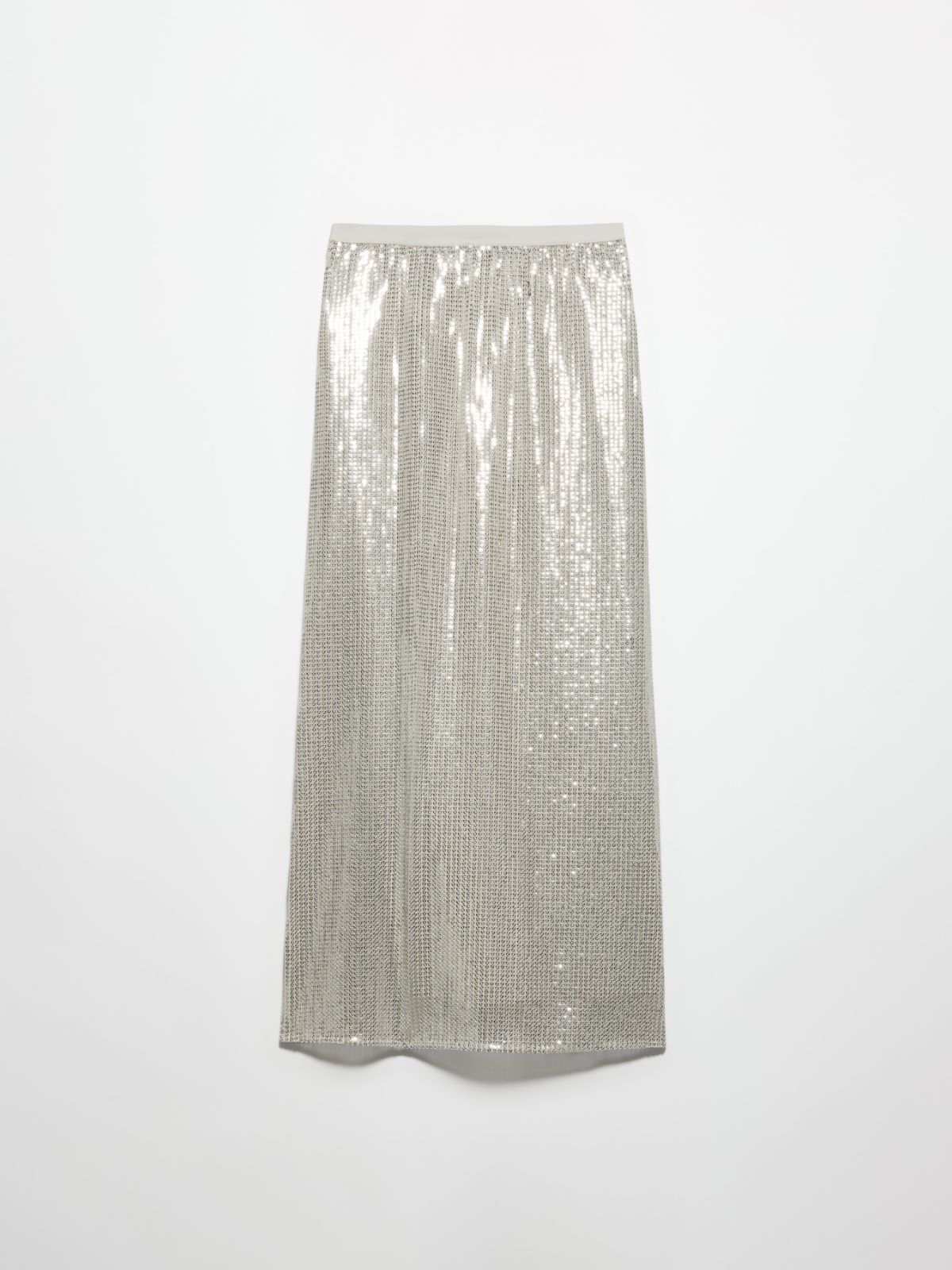 Sequinned tulle skirt - POWDER - MAX&Co. - 5