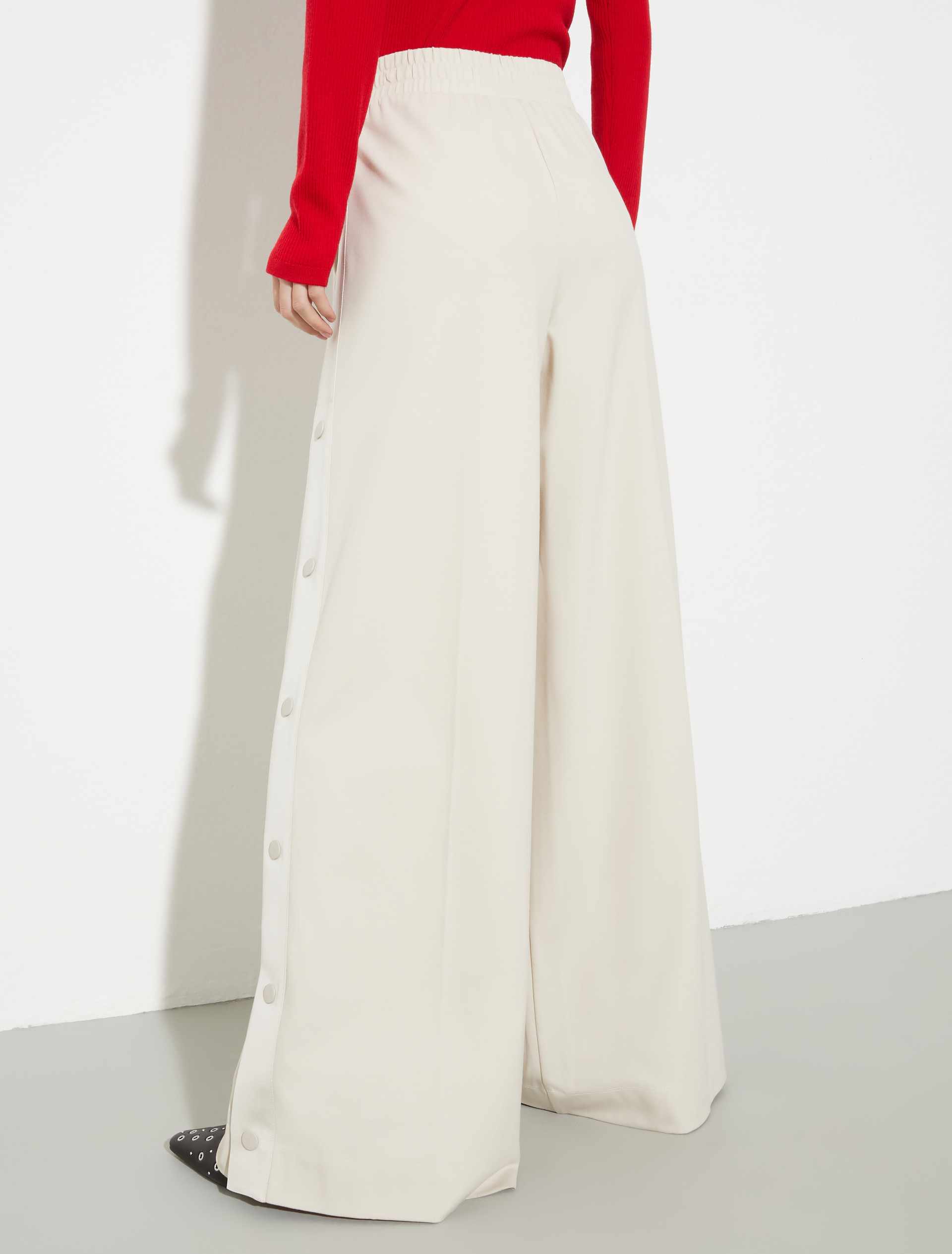 Jersey and satin joggers - MASTIC - MAX&Co. - 2