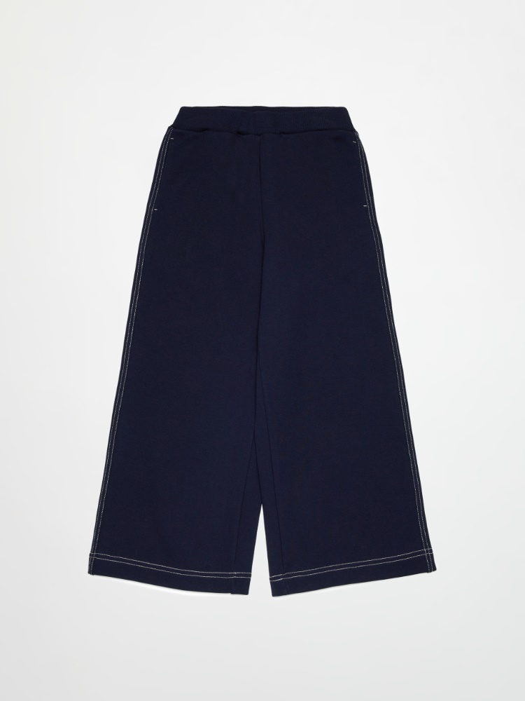 Pantalones de felpa con logo KID - SKY BLUE - MAX&Co.