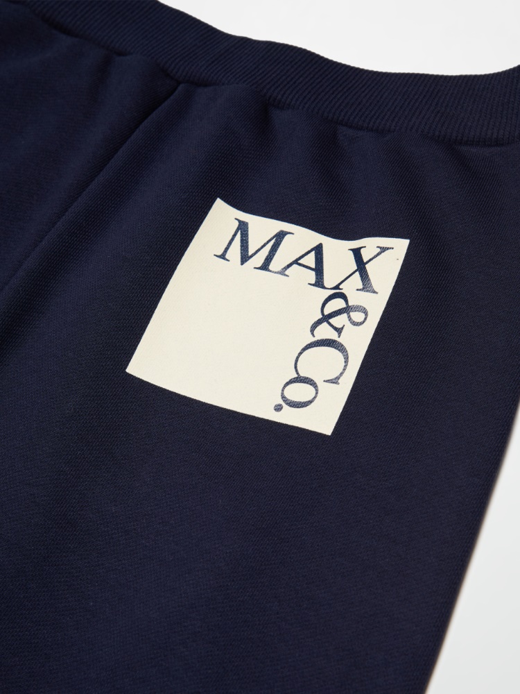 Pantalones de felpa con logo KID - MAX&Co. - 4