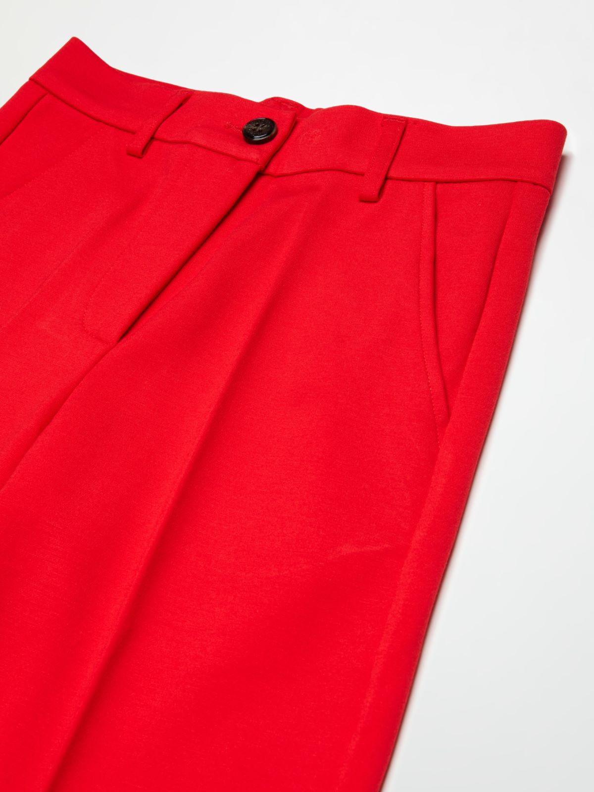 Palazzo-Hose mit Logo KID - ROT - MAX&Co.