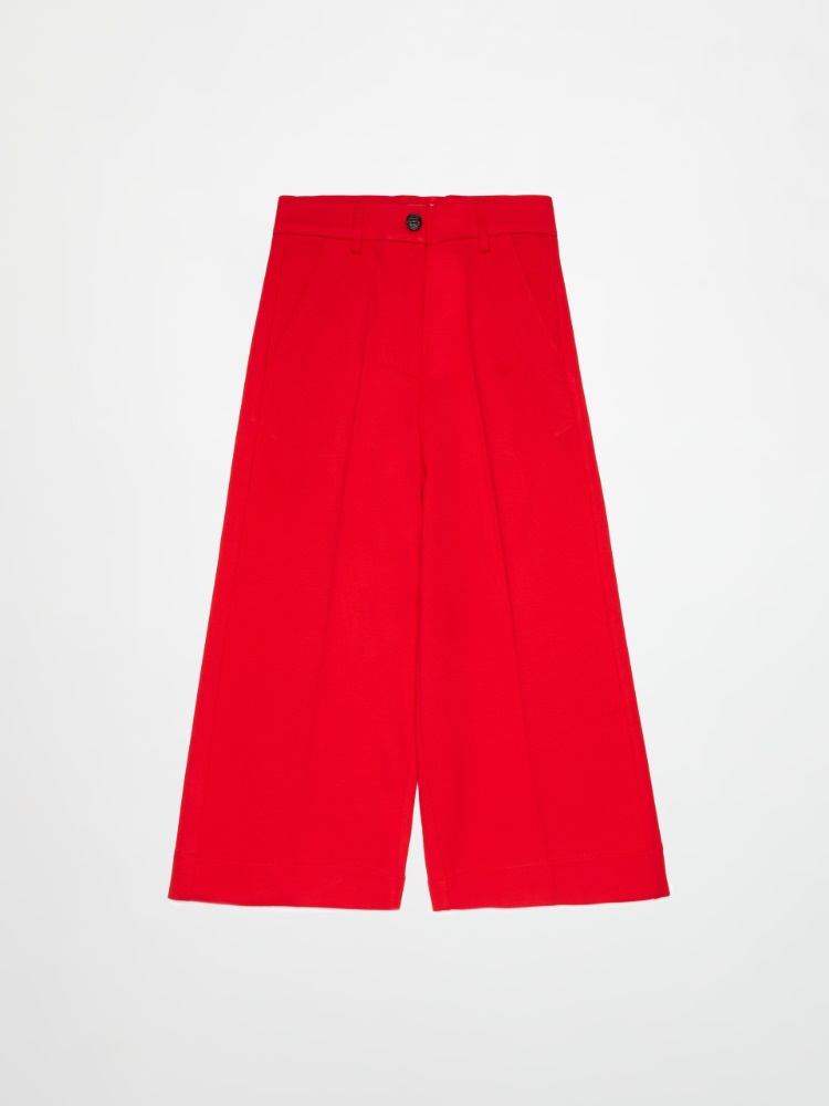Palazzo-Hose mit Logo KID Palazzo-Hose mit Logo KID - ROT - MAX&Co.