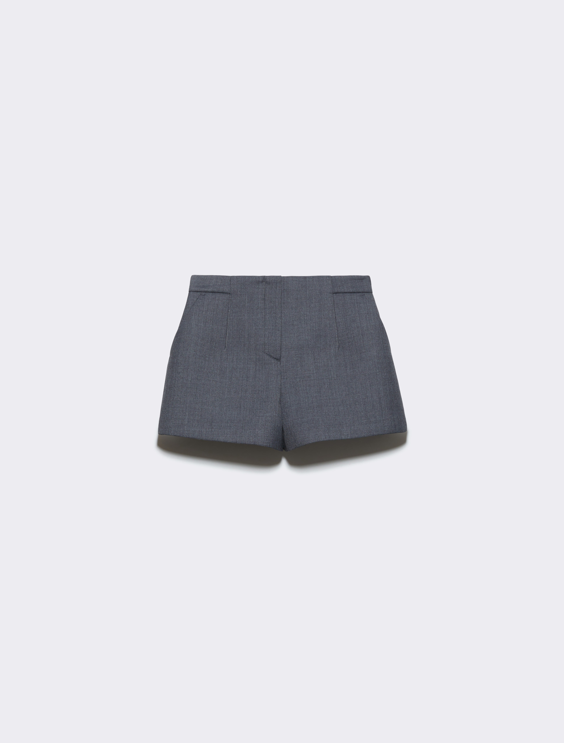 Jersey and grisaille shorts - MELANGE GREY - MAX&Co. - 5