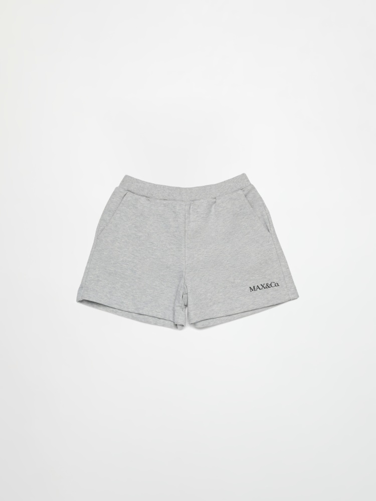 Sweatshorts mit Logo KID Sweatshorts mit Logo KID - MELANGE GRAU - MAX&Co.