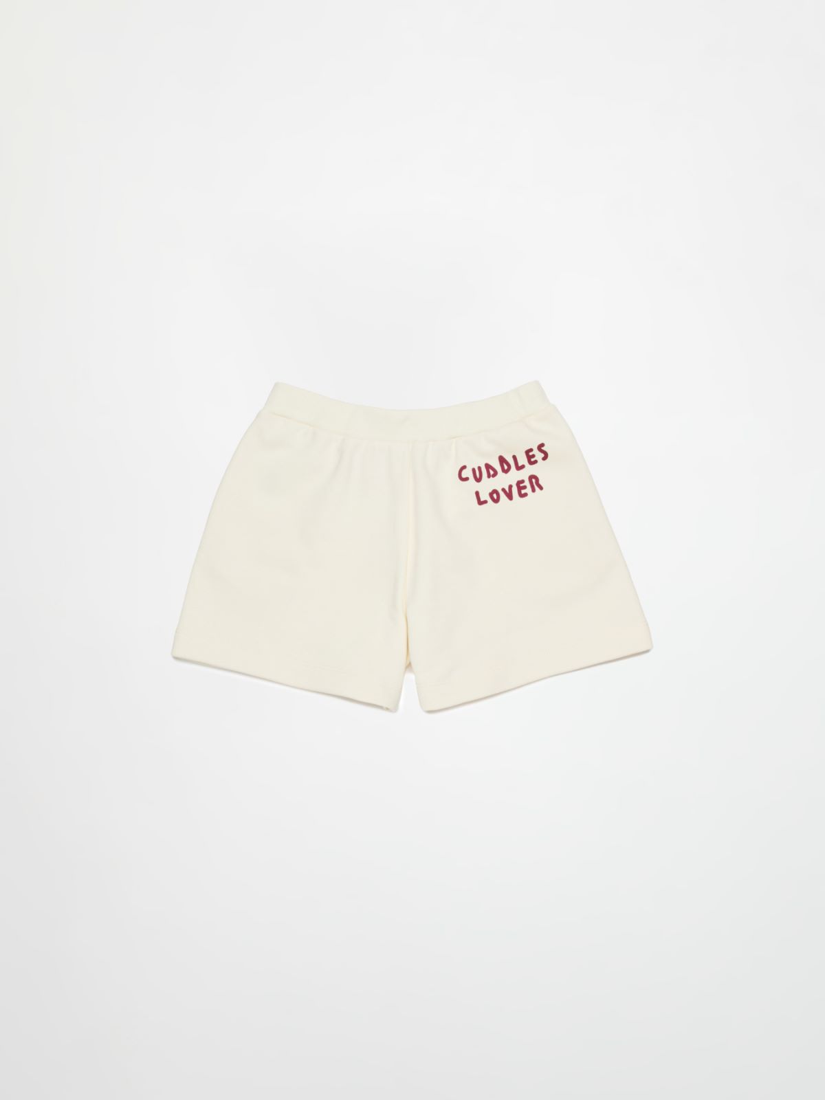 Shorts de felpa con logo KID - WHITE - MAX&Co. - 2