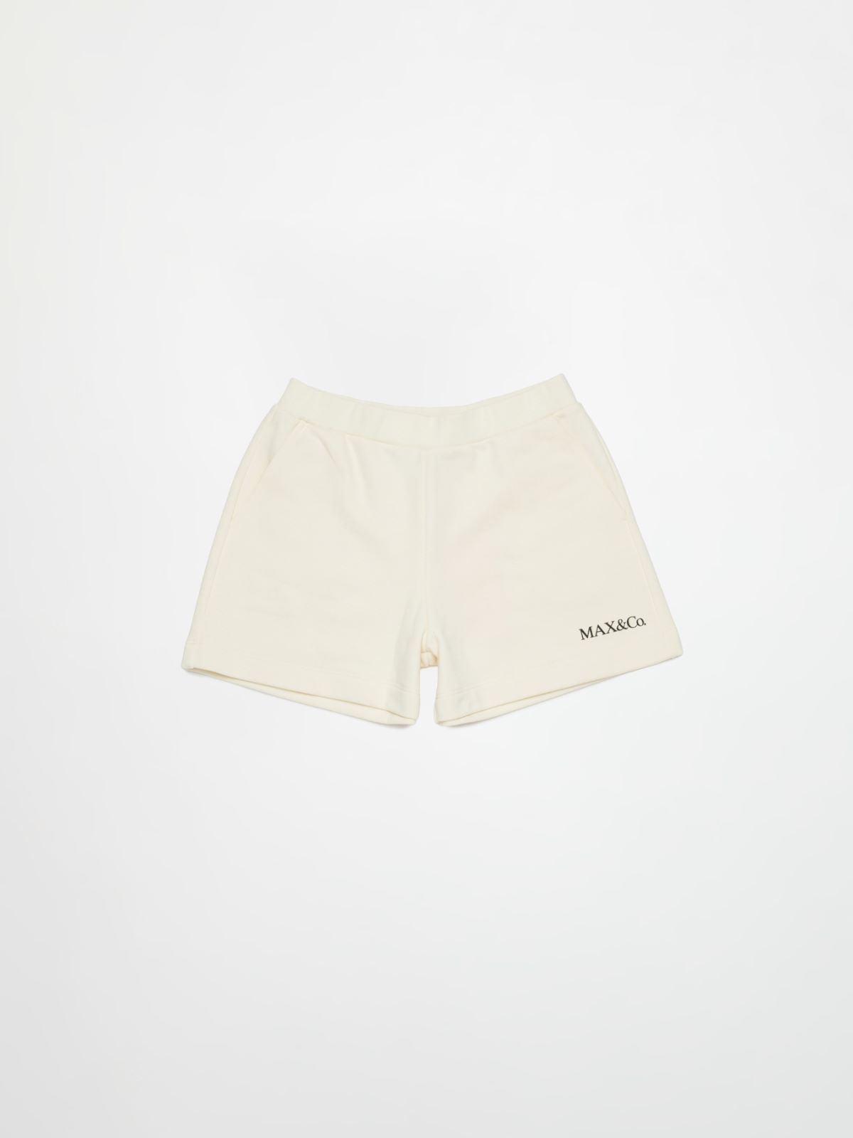 Shorts de felpa con logo KID - WHITE - MAX&Co. - 3