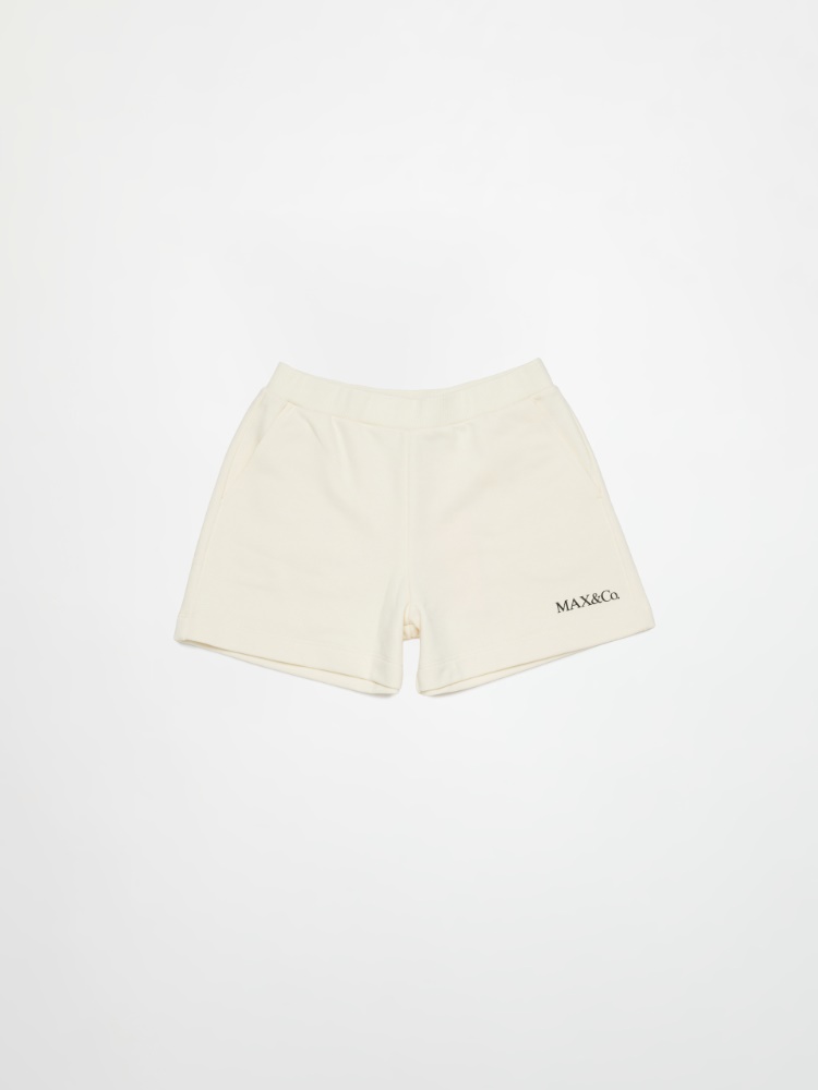 Sweatshorts mit Logo KID Sweatshorts mit Logo KID - WEISS - MAX&Co.