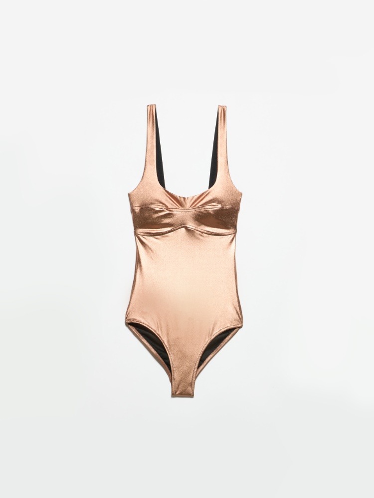 Corset-style swimsuit - BRONZE - MAX&Co.