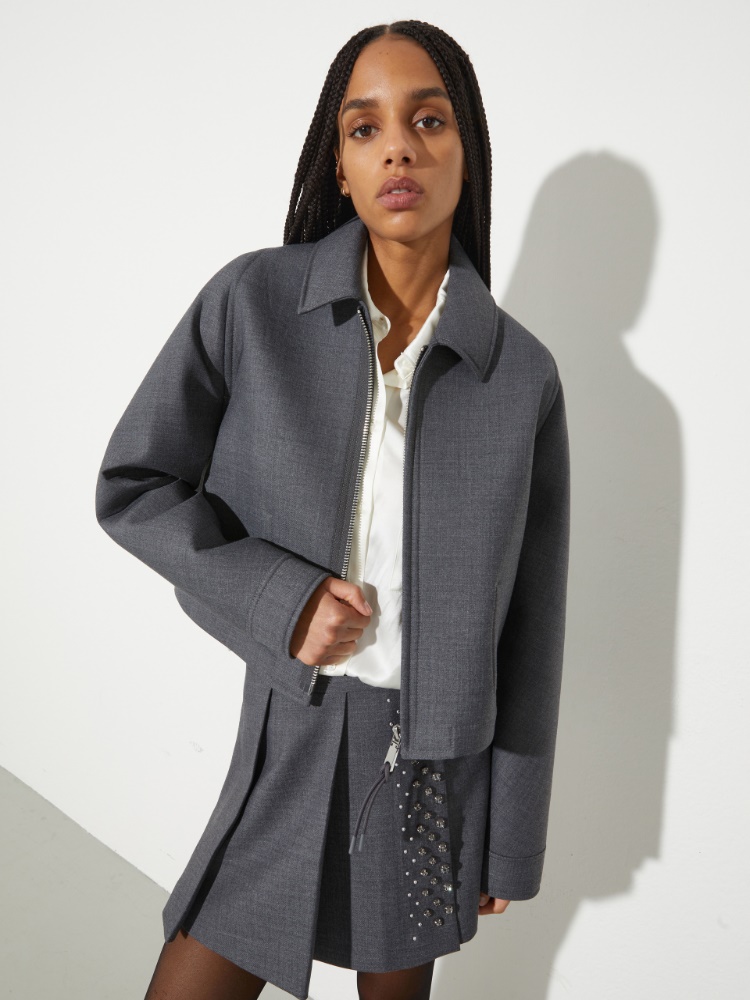 Jersey and grisaille jacket - MAX&Co.