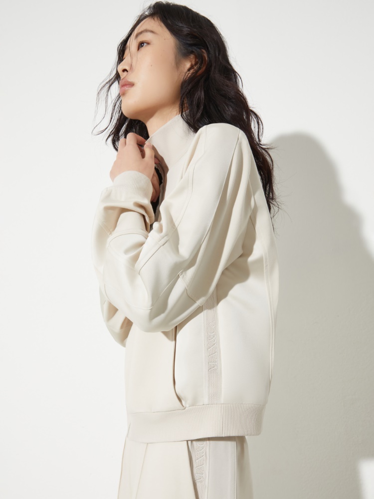 Jacke aus Jersey und Satin - MAX&Co. - 3