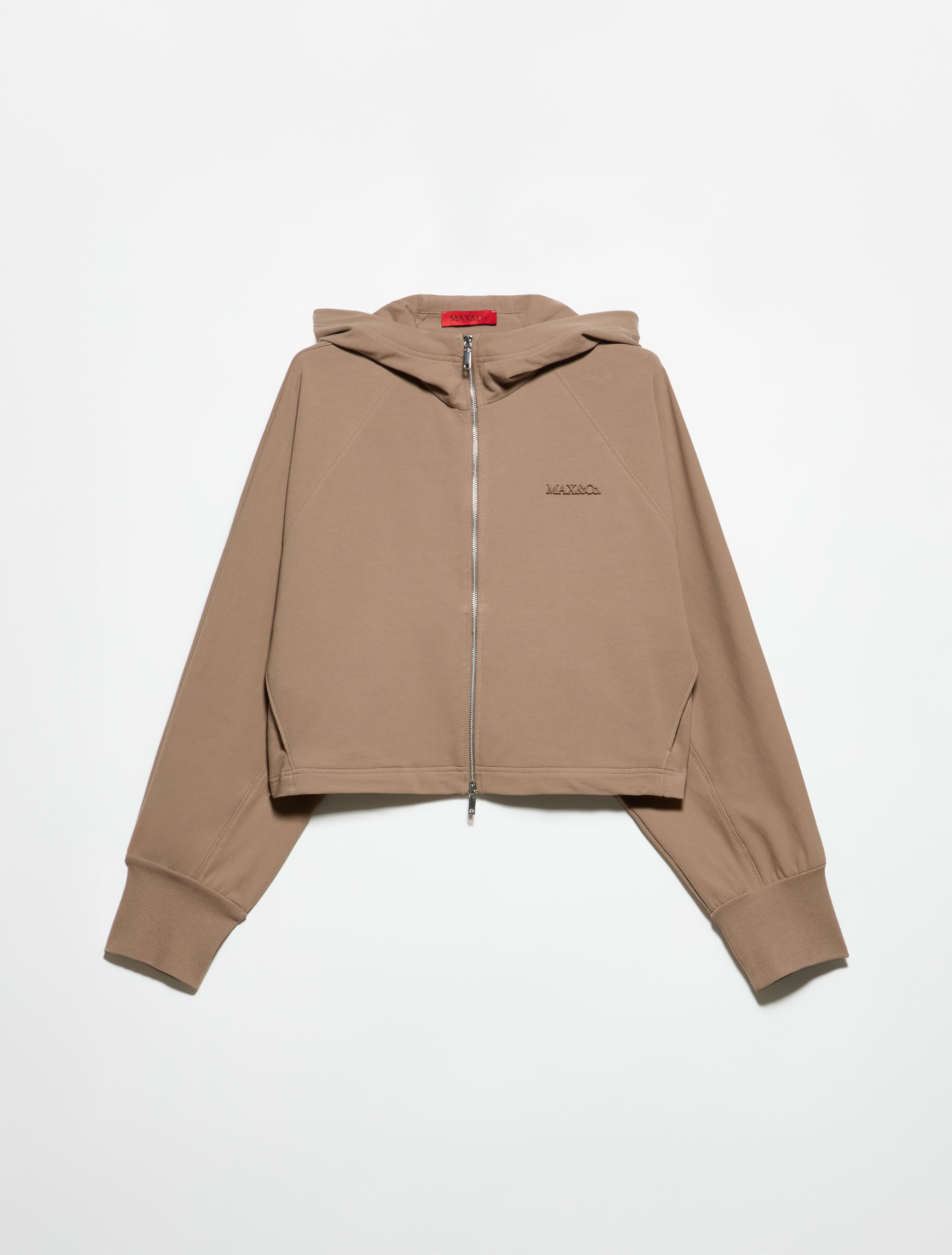 Oversized cropped sweatshirt - MUD - MAX&Co. - 5