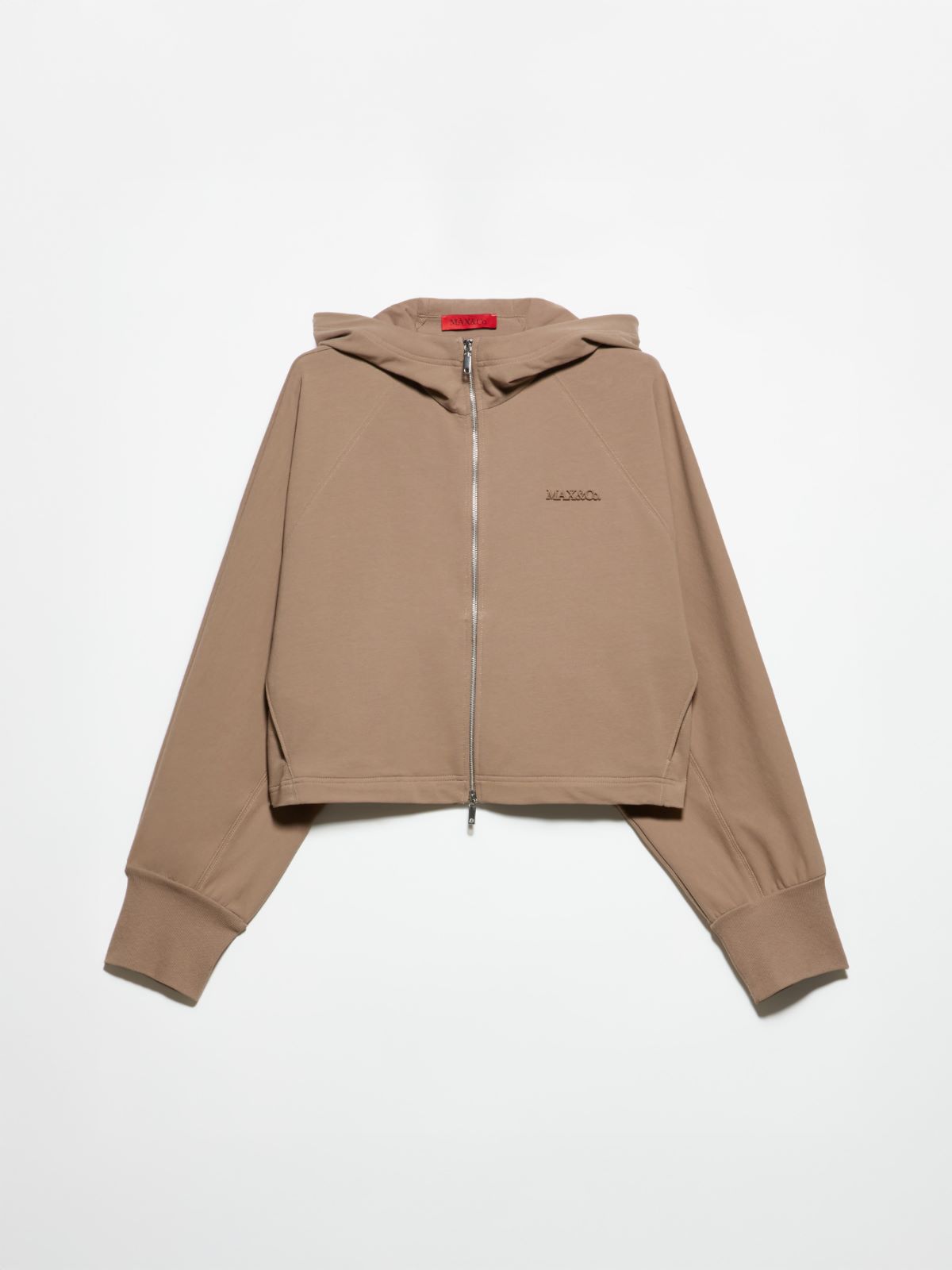 Oversized cropped sweatshirt - MUD - MAX&Co. - 5