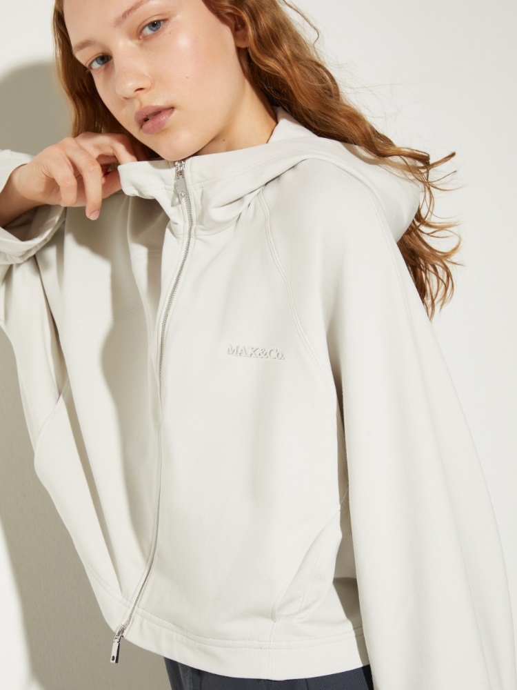 Oversized Cropped Sweatshirt - MAX&Co. - 3