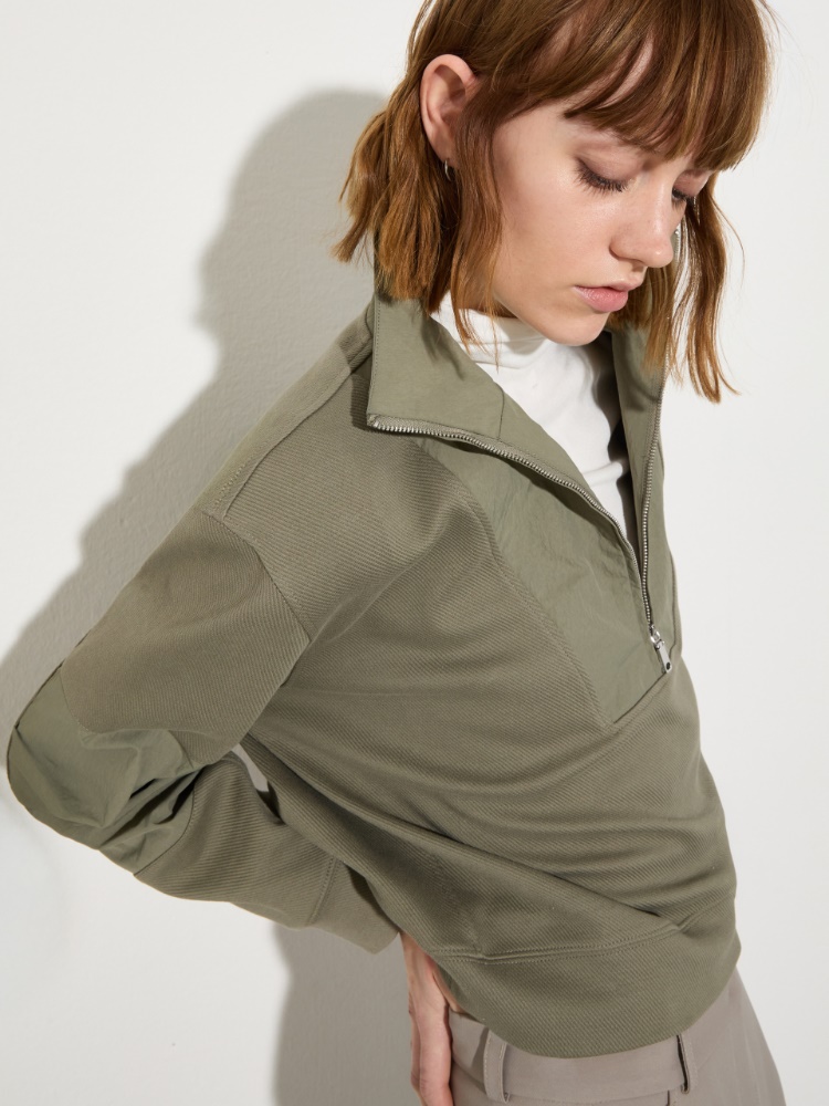 Sweatshirt aus Jersey und Nylon - MAX&Co. - 3