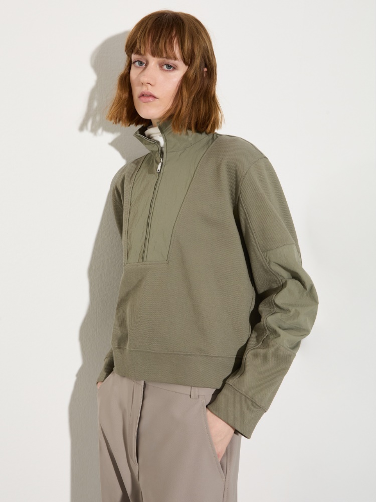 Sweatshirt aus Jersey und Nylon - MAX&Co.