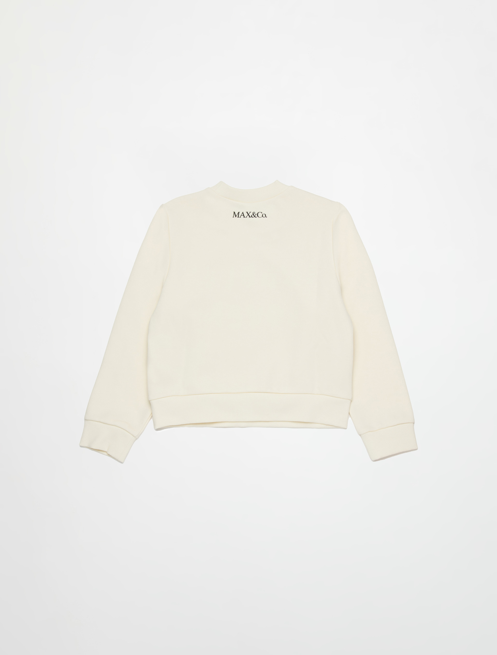 Sudadera de cuello redondo con logo KID - WHITE - MAX&Co. - 2