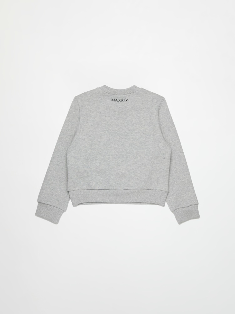 Sweat-shirt à col rond avec logo imprimé KID - MAX&Co. - 2