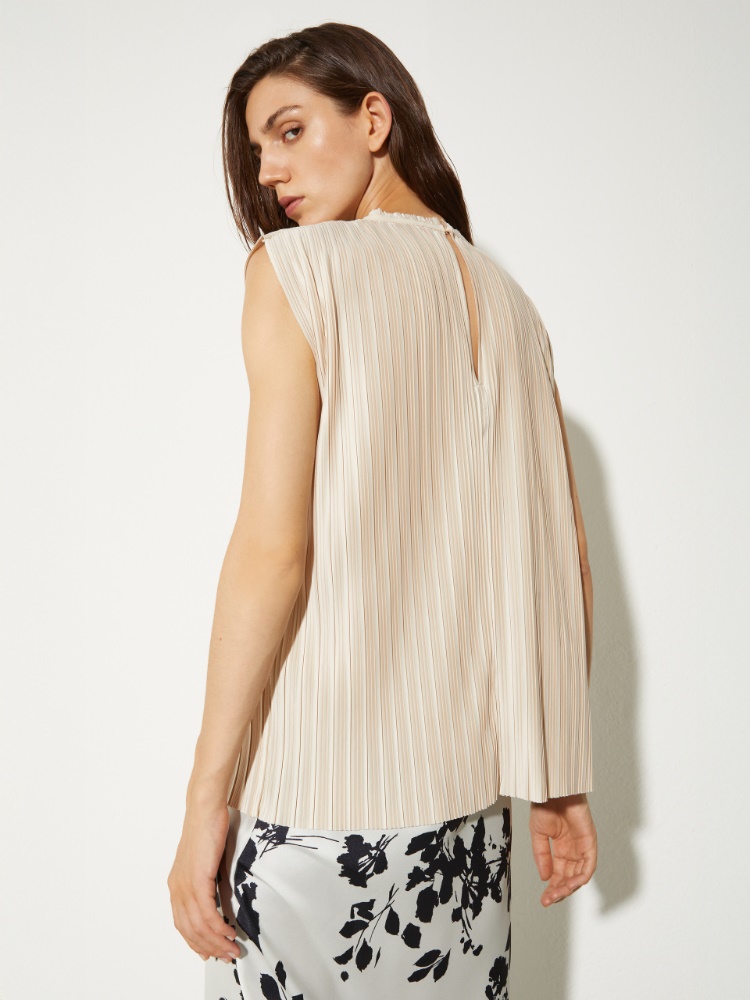 Pleated jersey top - MAX&Co. - 2
