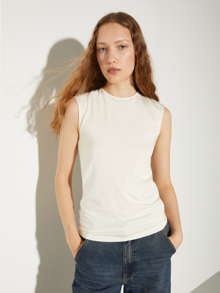 Crepe-jersey top - MAX&Co. - 3