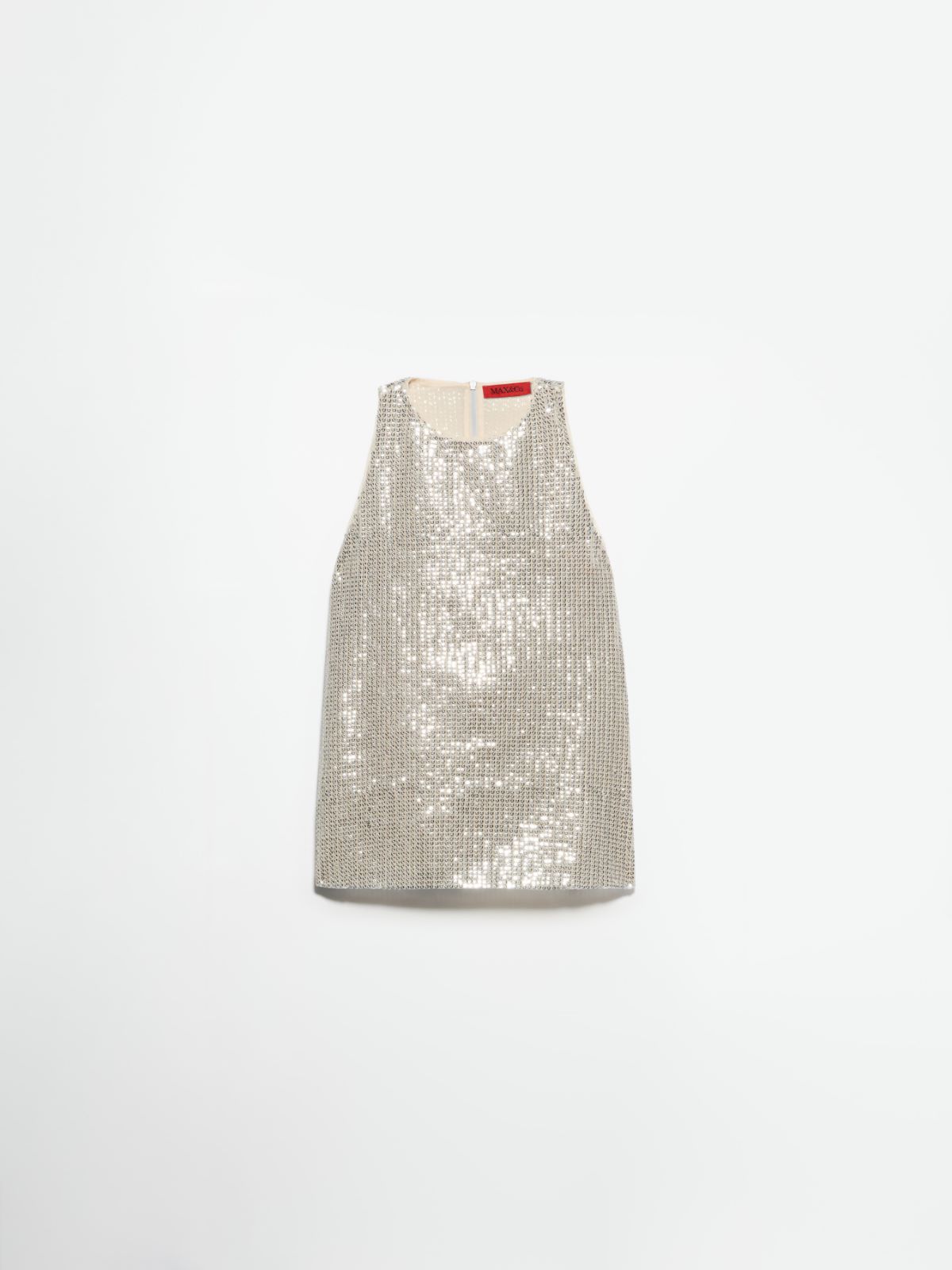 Top aus Tüll mit Pailletten - PUDER - MAX&Co. - 5