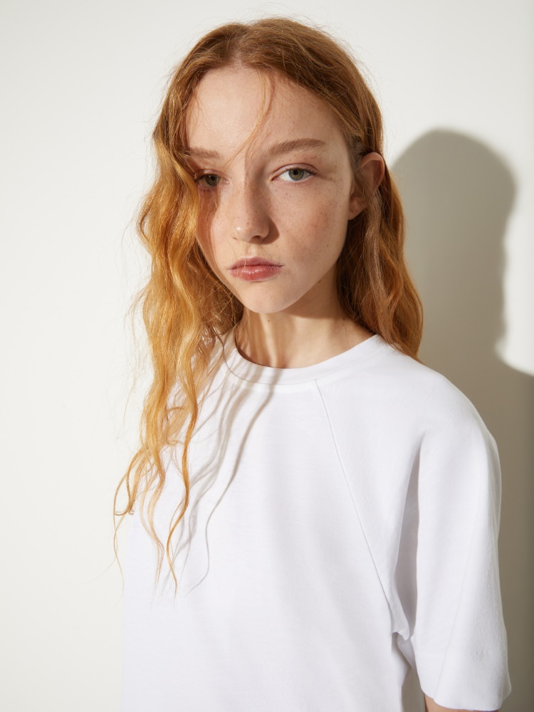 Cotton and linen T-shirt - MAX&Co. - 3