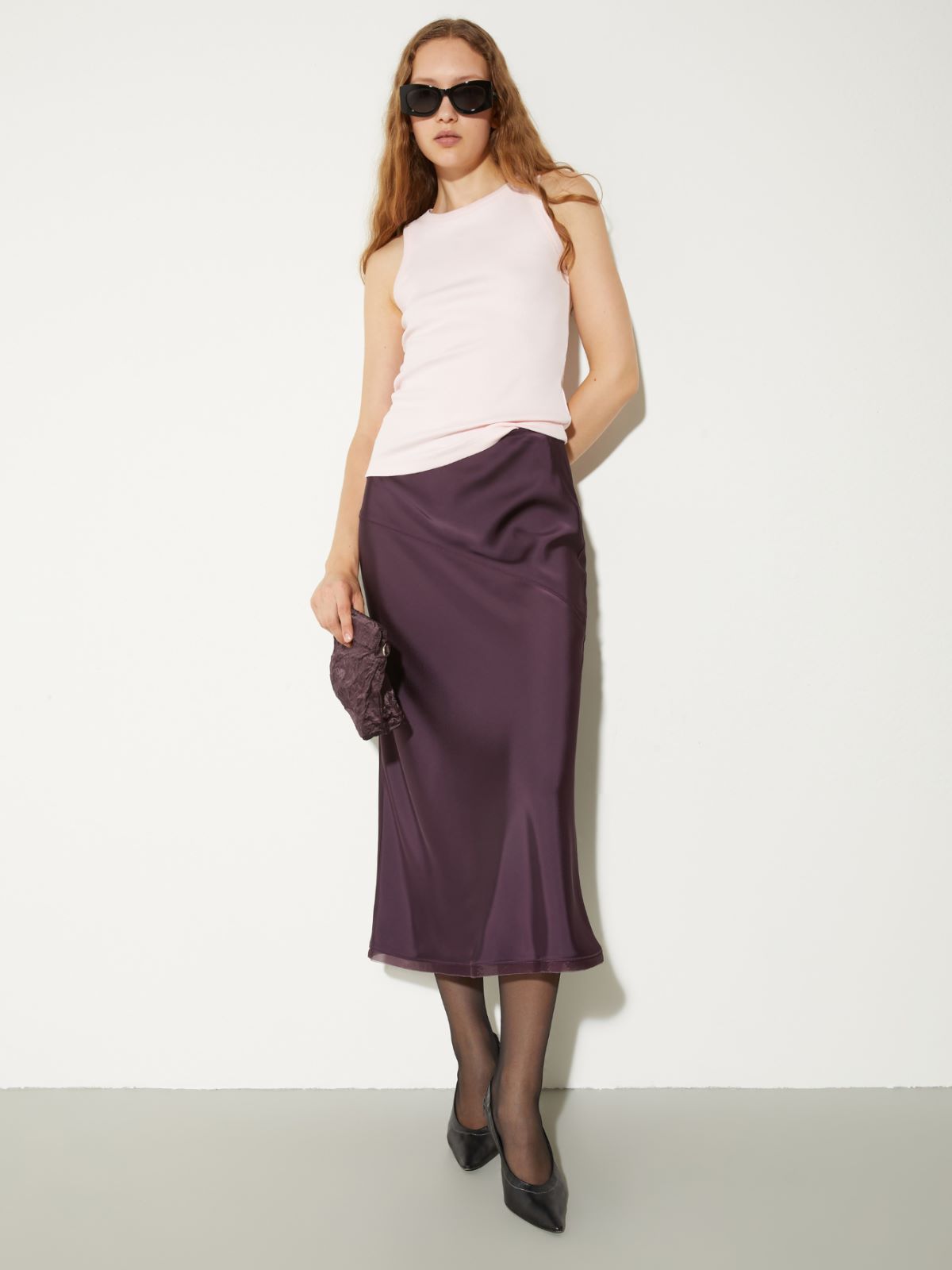 Débardeur en coton côtelé, rose | MAX&Co. Débardeur en coton côtelé - ROSE - MAX&Co. - 4