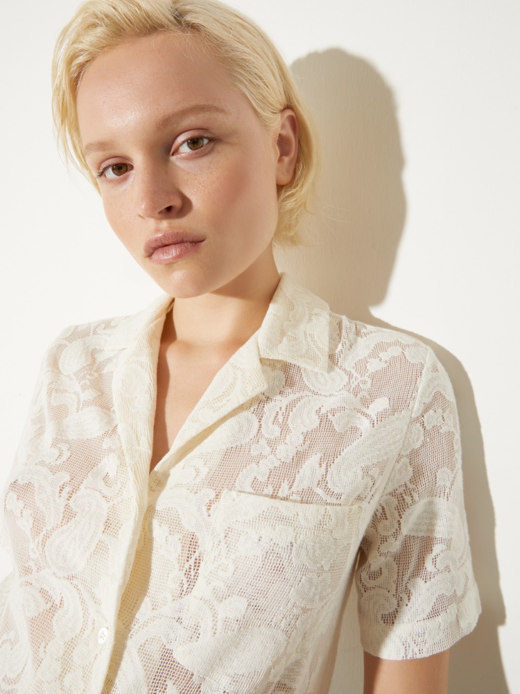 Lacy jersey bowling shirt - MAX&Co. - 3