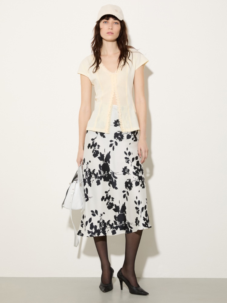 Ruched jersey top - MAX&Co. - 4