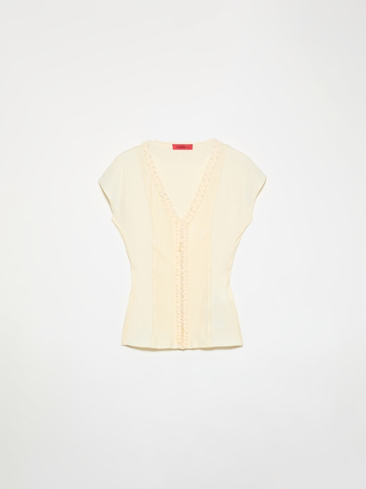Ruched jersey top - MAX&Co. - 5