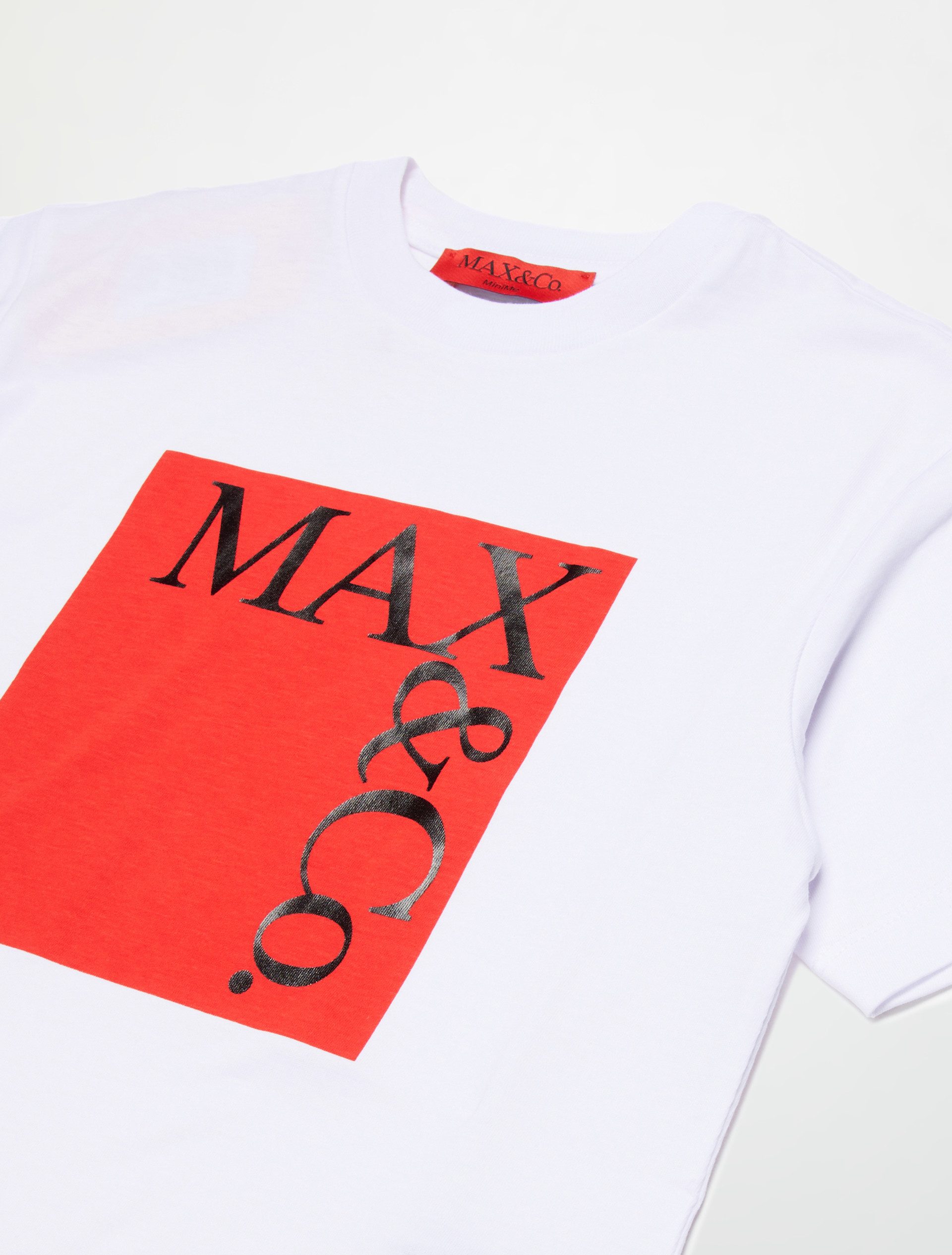 Camiseta icono de punto mélange KID - OPTICAL WHITE - MAX&Co. - 4