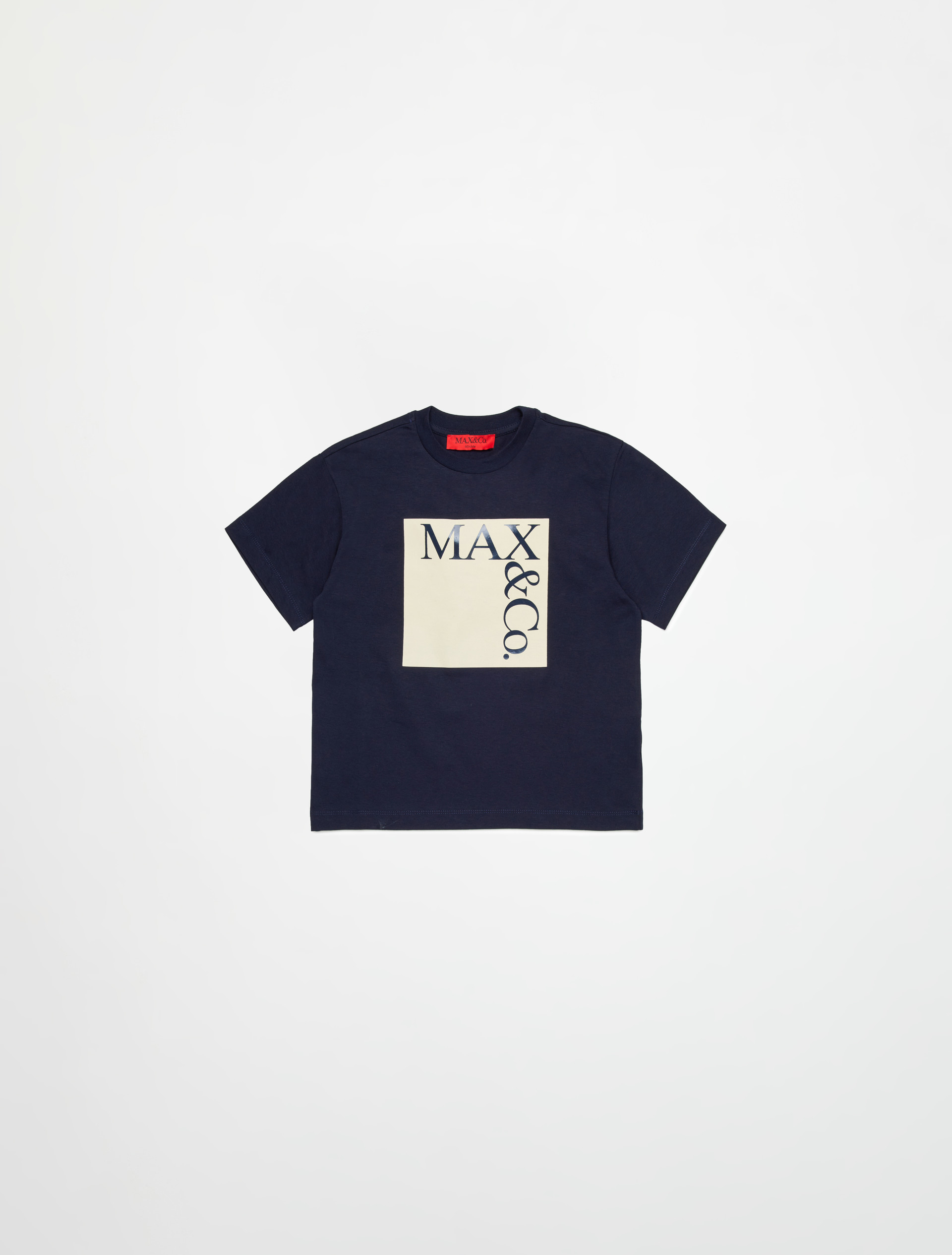 Camiseta icono de punto mélange KID, light blue | MAX&Co. Camiseta icono de punto mélange KID - LIGHT BLUE - MAX&Co. - 3