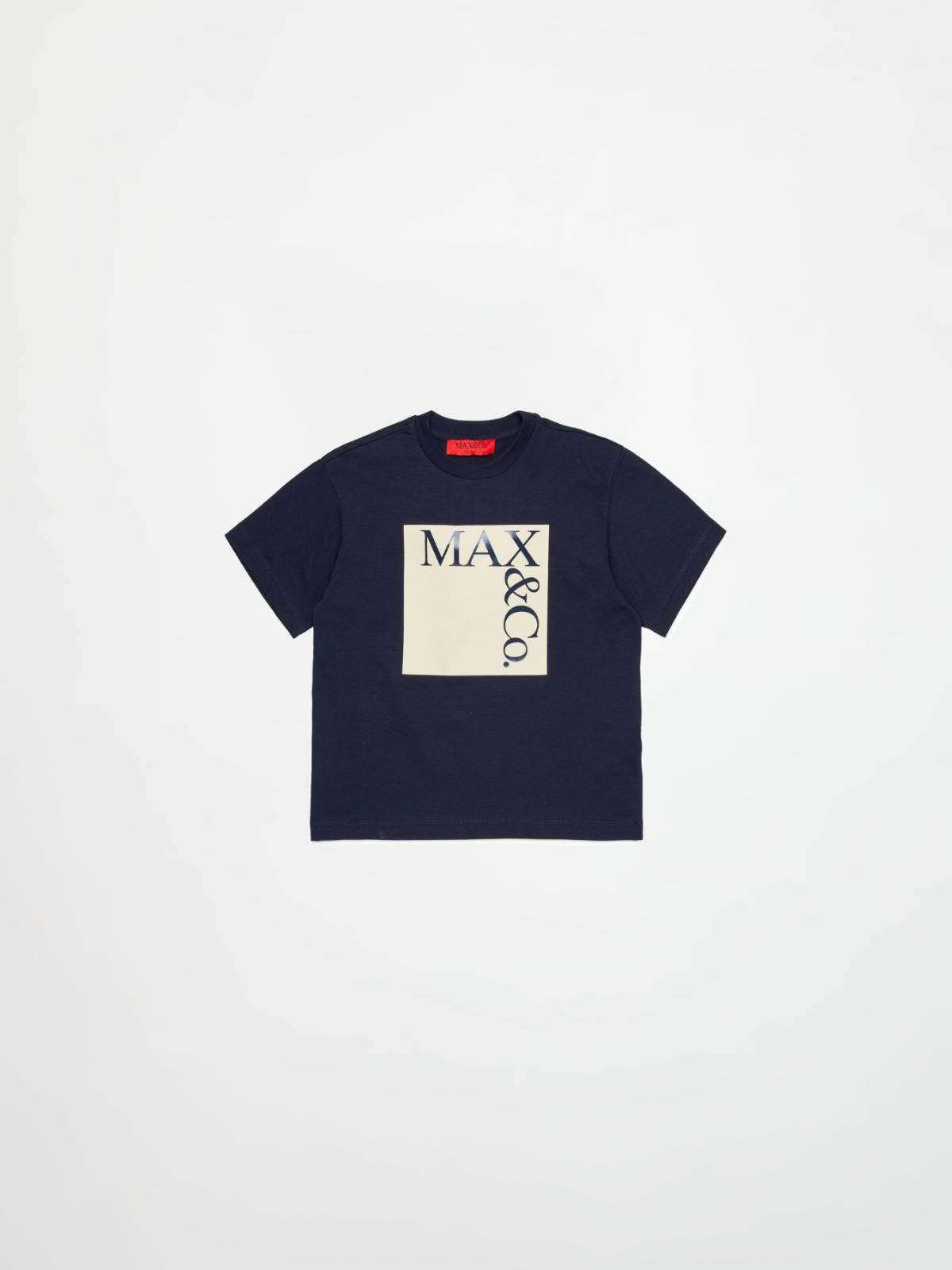 Camiseta icono de punto mélange KID, light blue | MAX&Co. Camiseta icono de punto mélange KID - LIGHT BLUE - MAX&Co. - 3
