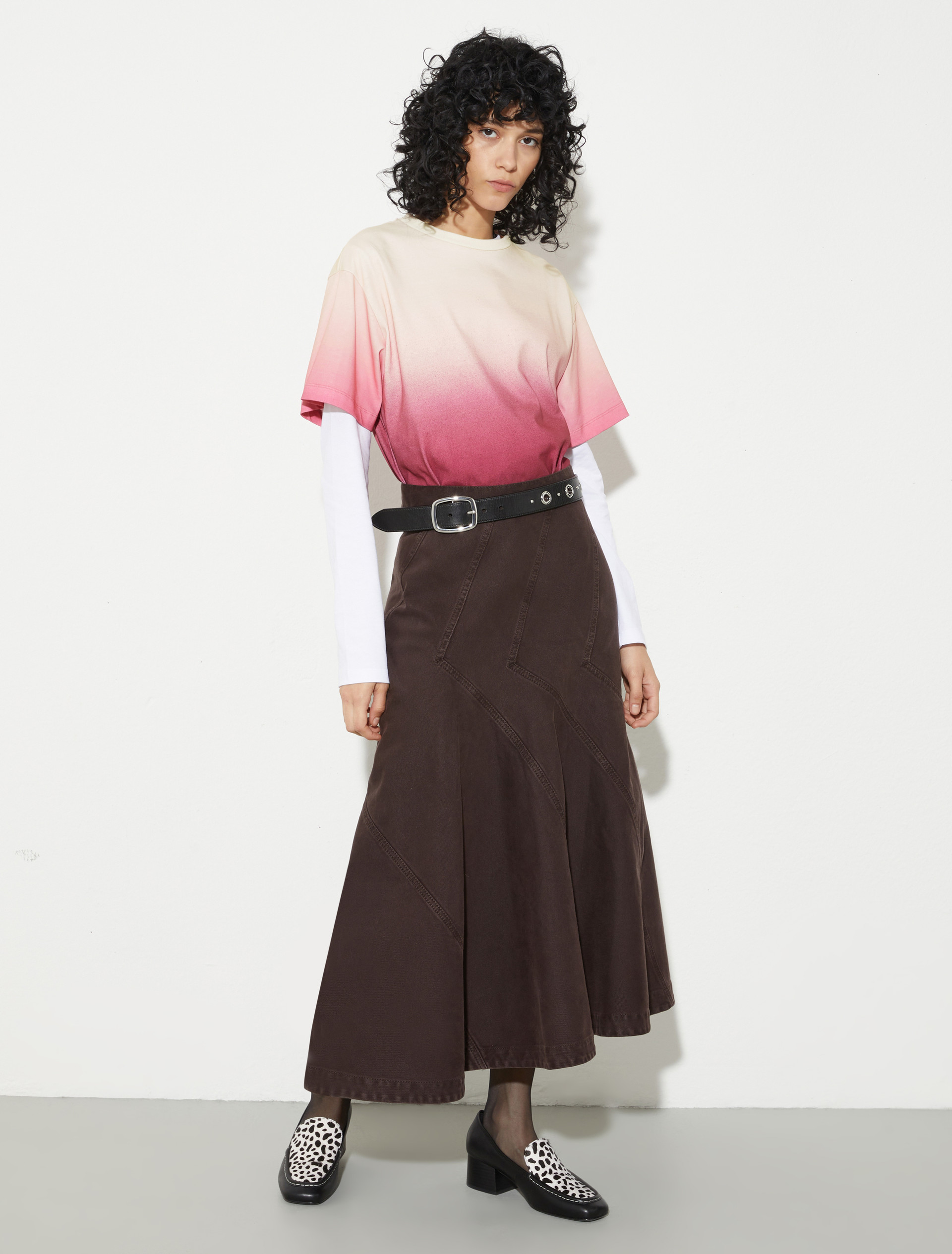 [エレーニ]  ボクシー フィット コットン Tシャツ - OPTICAL WHITE - MAX&Co. - 5