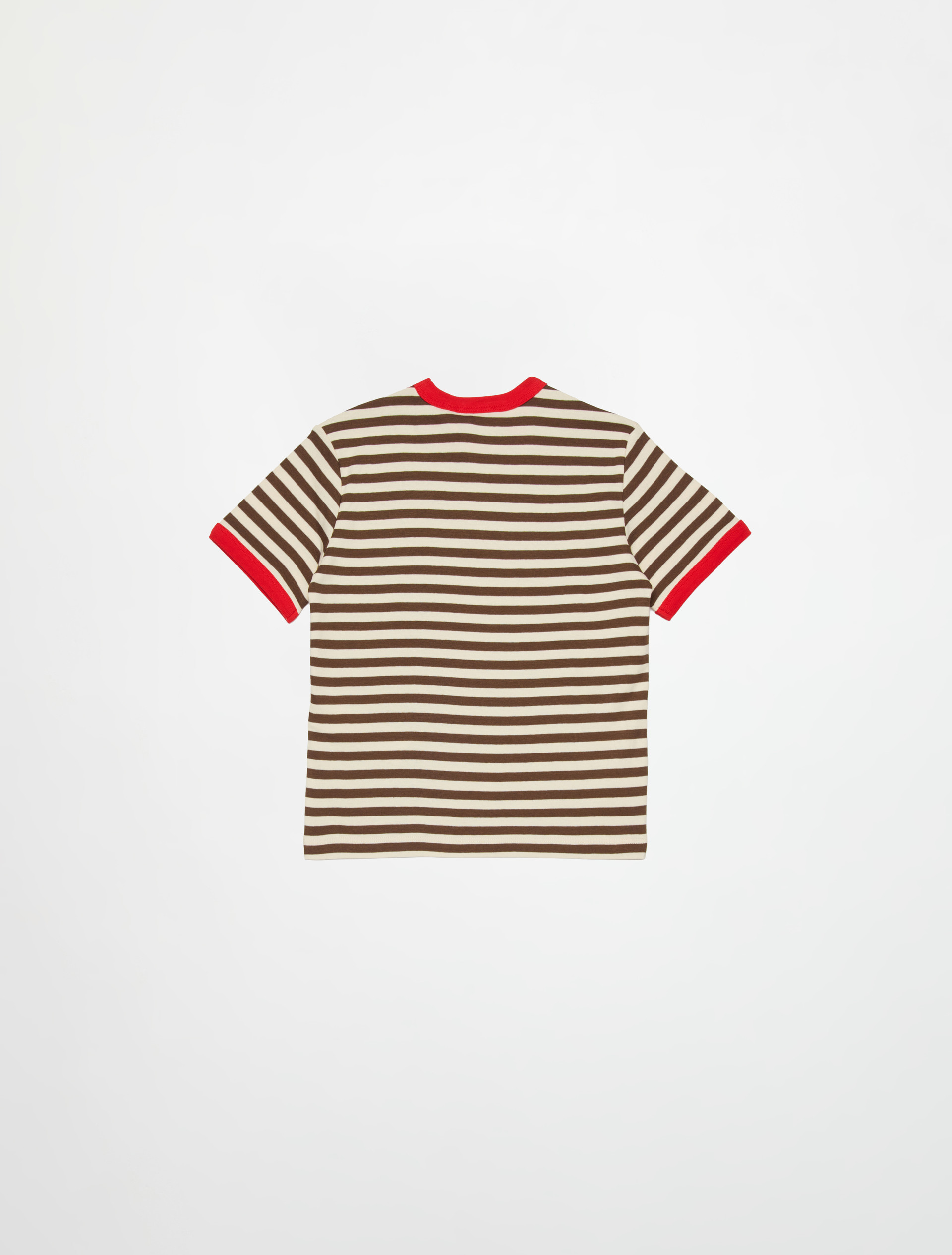 T-shirt à rayures avec logo KID - CACAO - MAX&Co. - 2