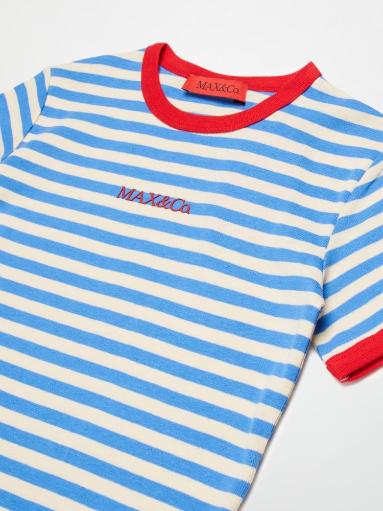 Camiseta de rayas con logo KID - MAX&Co. - 3