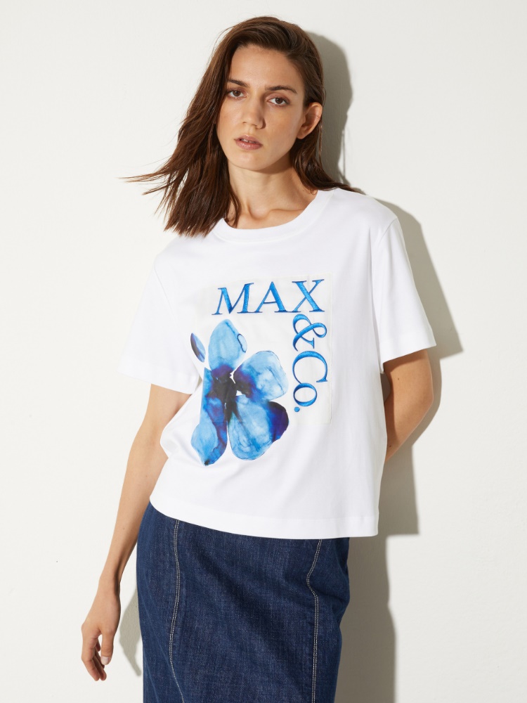 Embroidered logo T-shirt - MAX&Co.