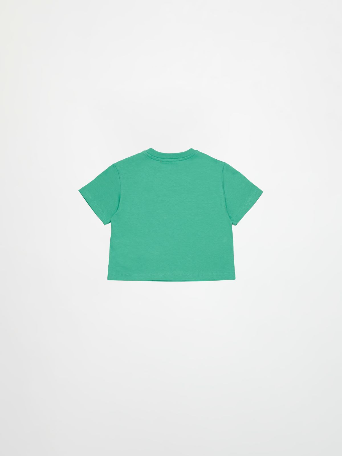 Camiseta con logo maxi en la parte delantera KID, green | MAX&Co. Camiseta con logo maxi en la parte delantera KID - GREEN - MAX&Co. - 2