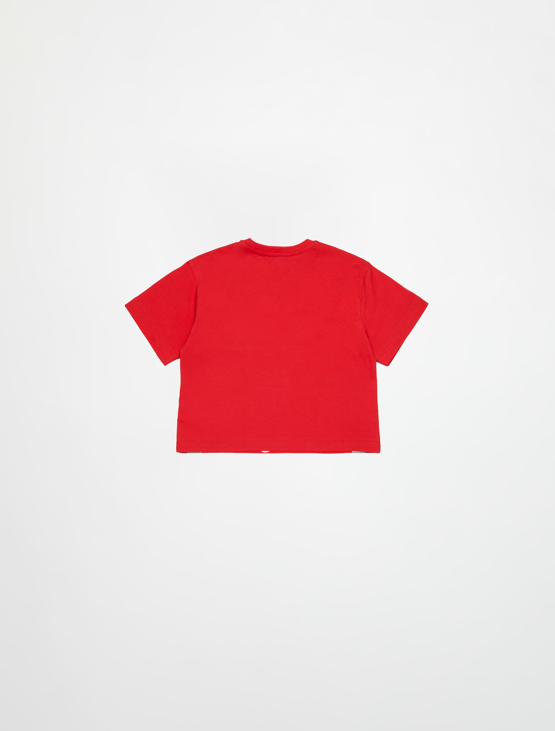 T-Shirt mit Logo und metallischen Punkten KID, rot | MAX&Co. T-Shirt mit Logo und metallischen Punkten KID - ROT - MAX&Co. - 2