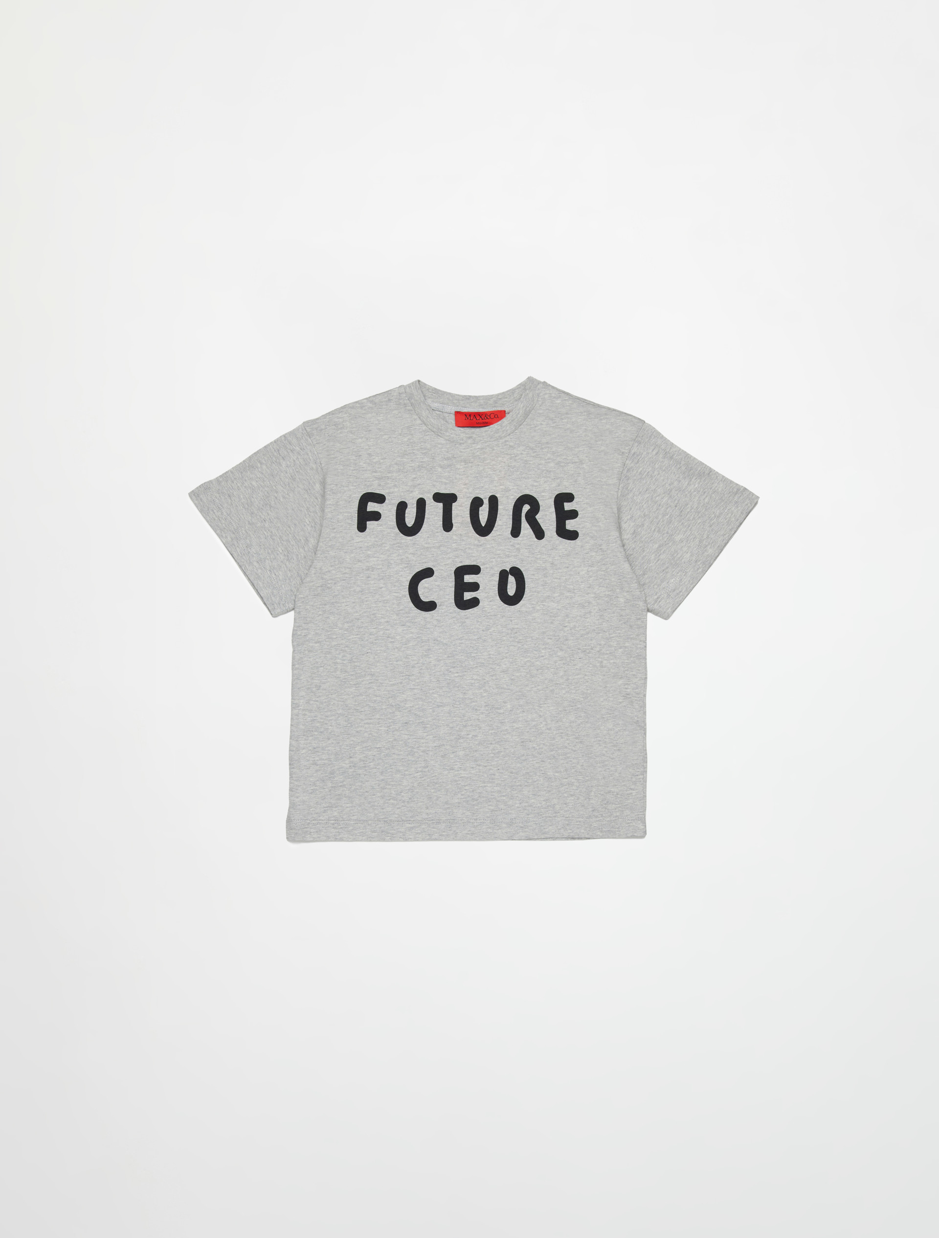 Camiseta con estampado KID, melange grey | MAX&Co. Camiseta con estampado KID - MELANGE GREY - MAX&Co. - 3
